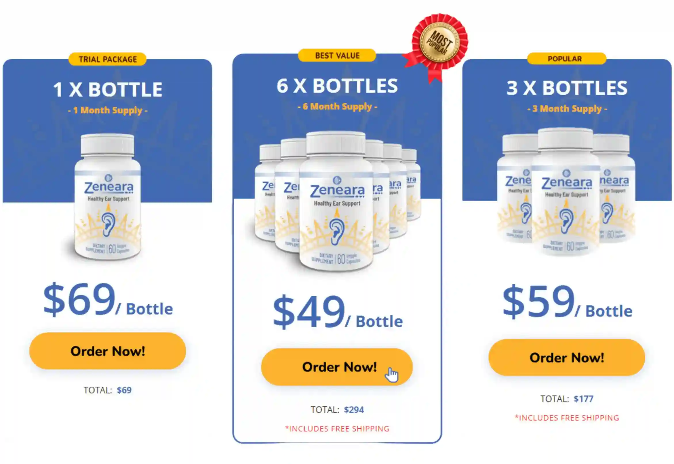 zeneara bottles price